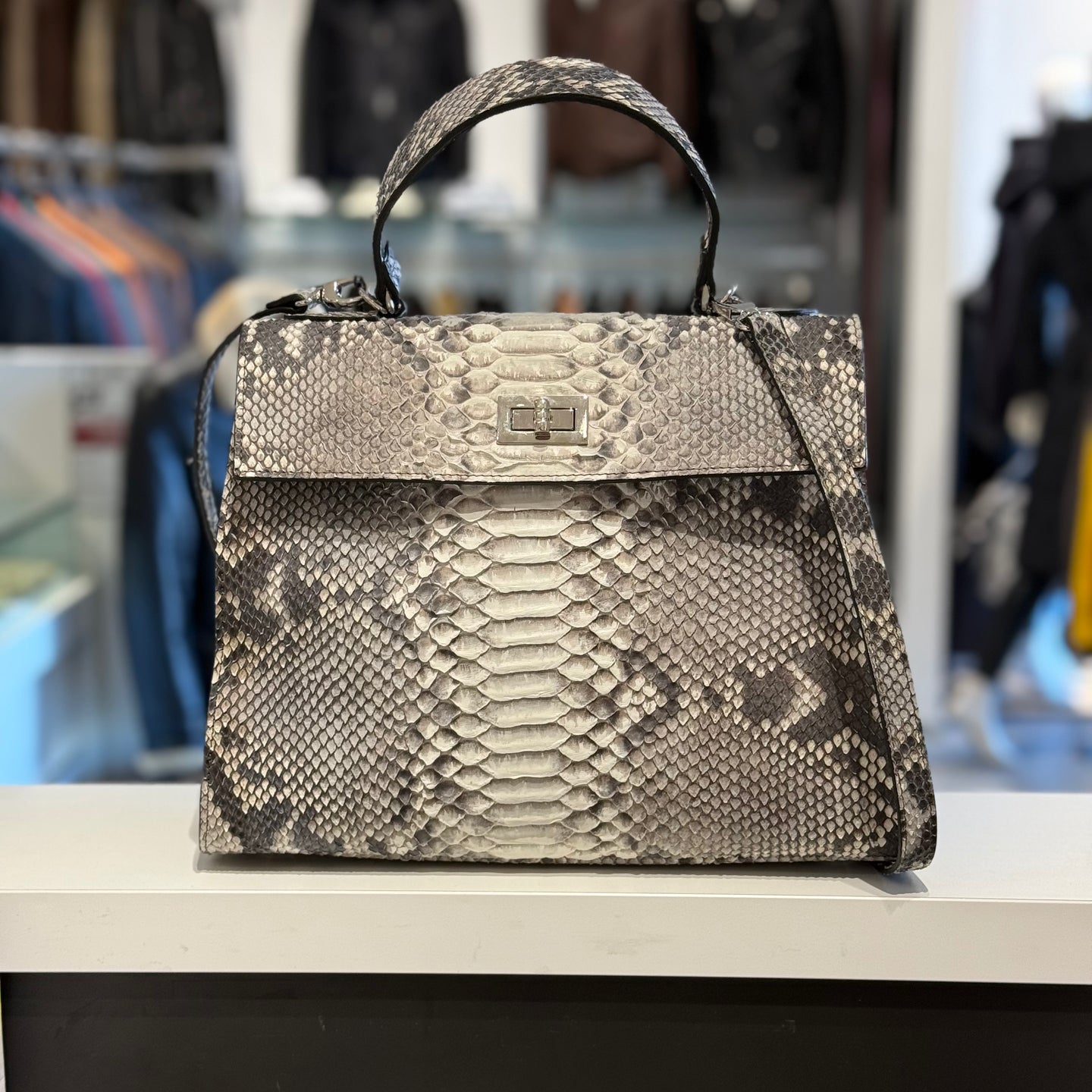 Genuine Python bag