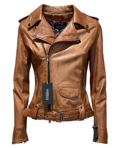 GIACCA IN PELLE DONNA , CHIODO IN PELLE , LEATHER JACKET